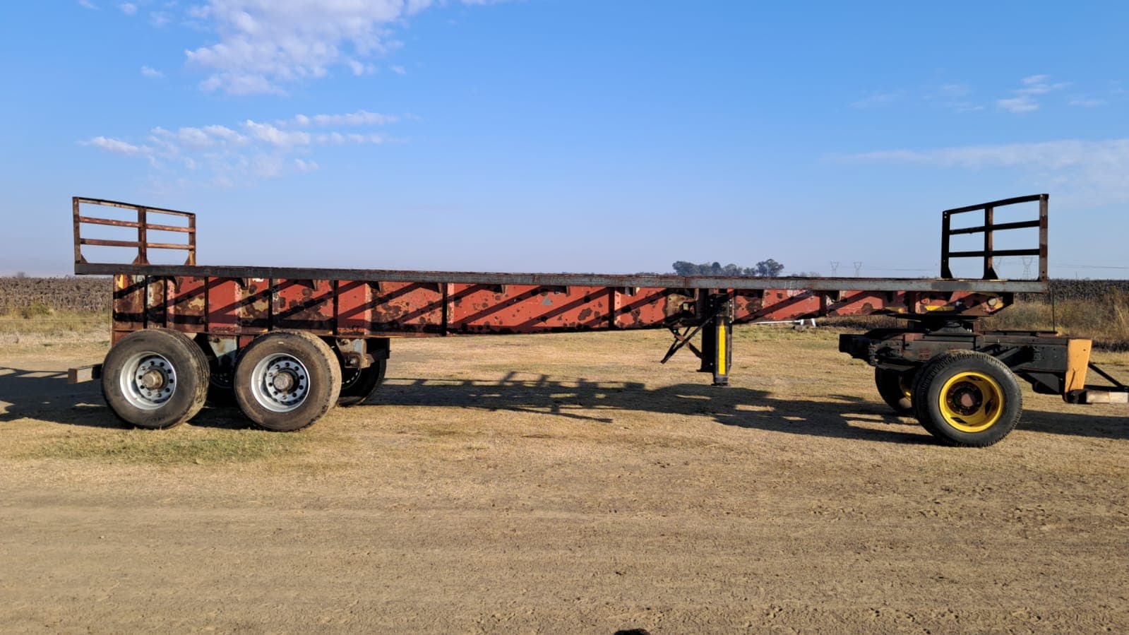 Skeletal trailer — photo 2